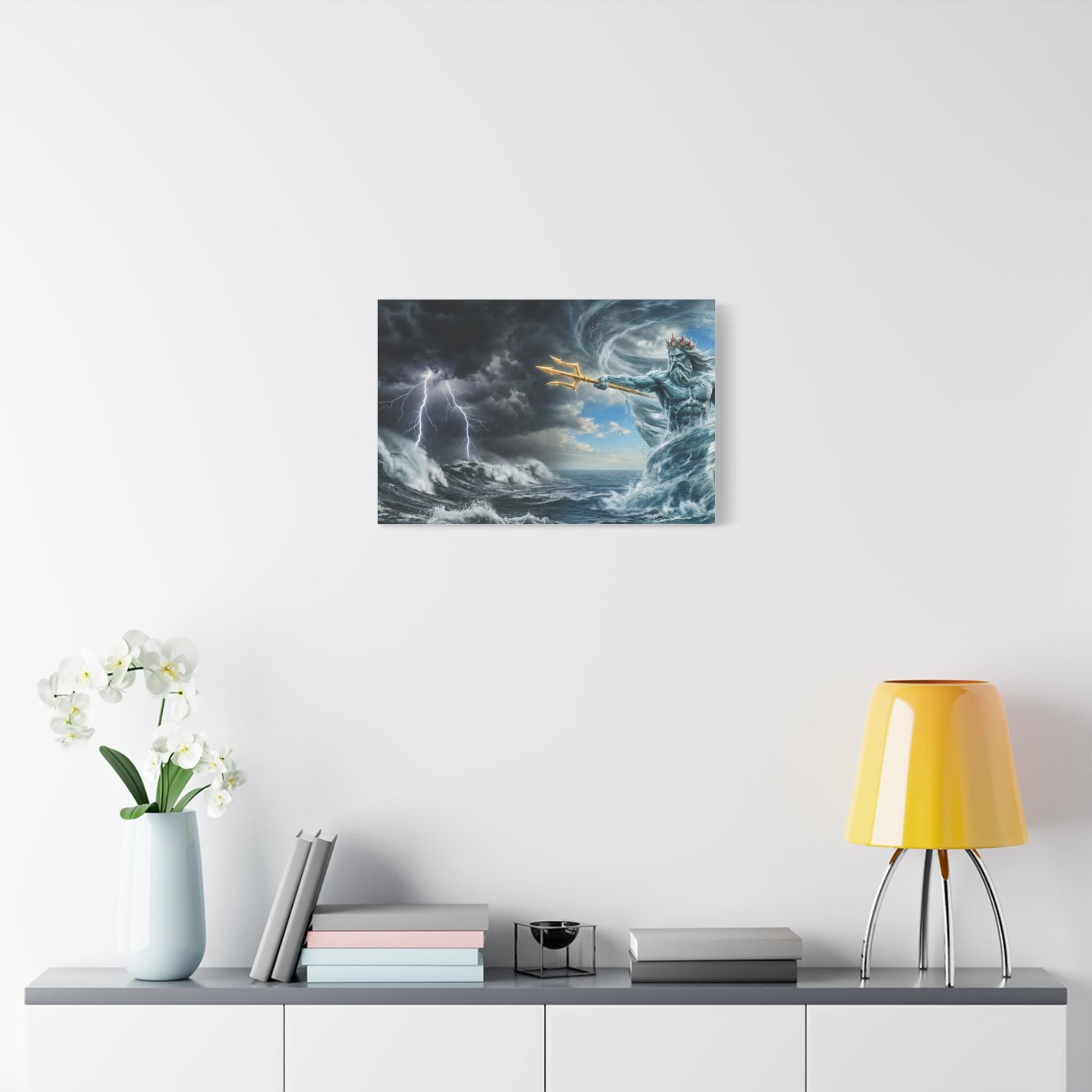 Poseidons Call Canvas