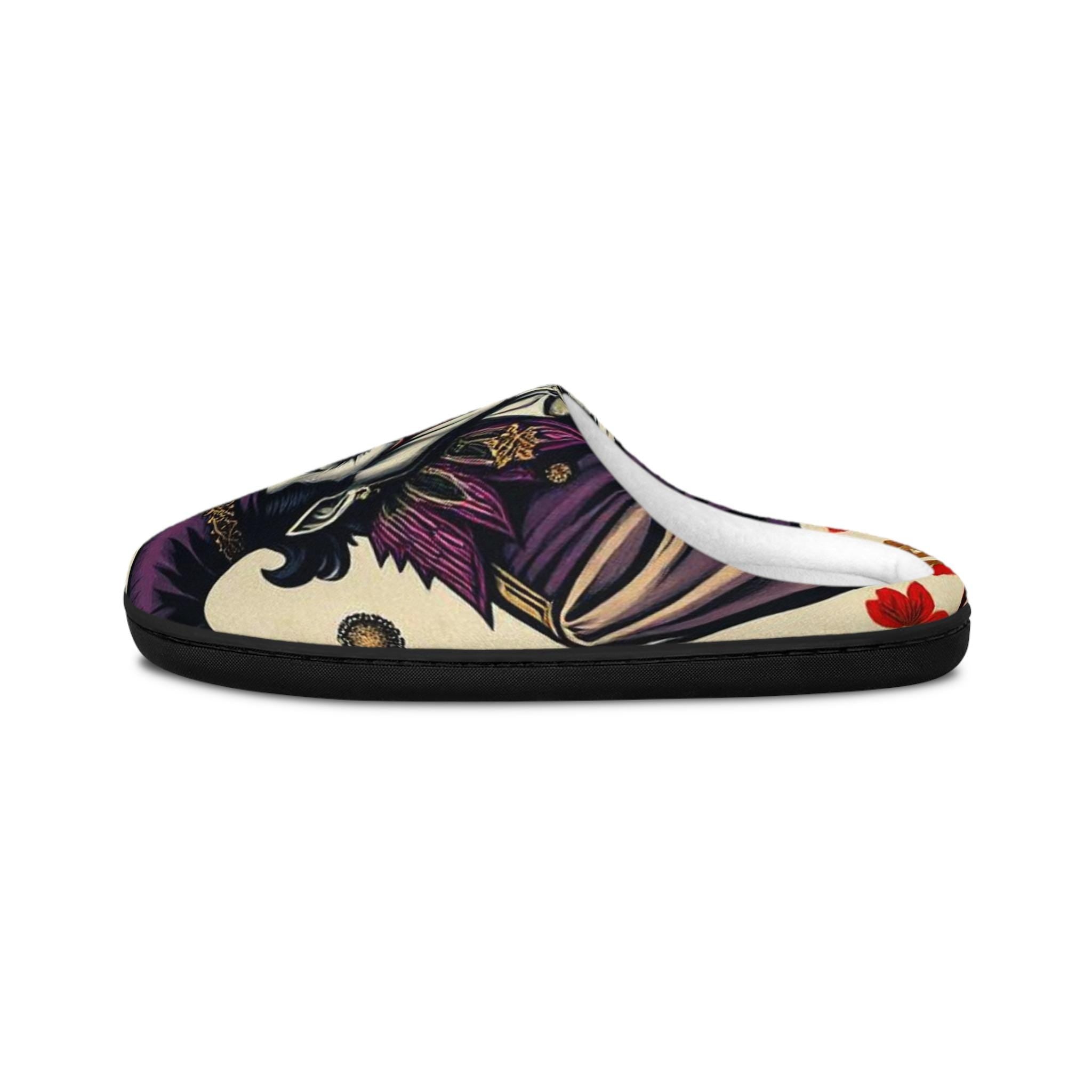 Laughing Joker Skull Slippers | Men's Indoor Slippers