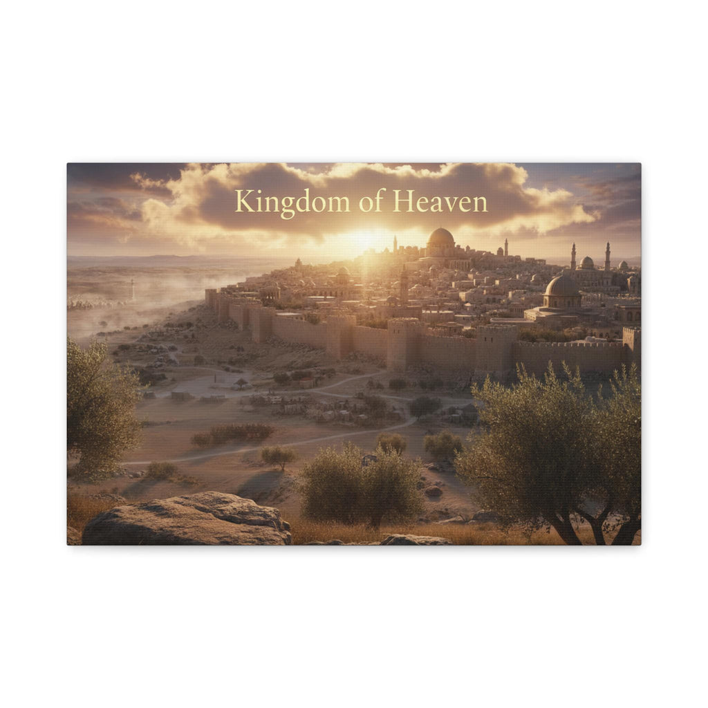 Kingdom of Heaven canvas print | matte stretched wall art