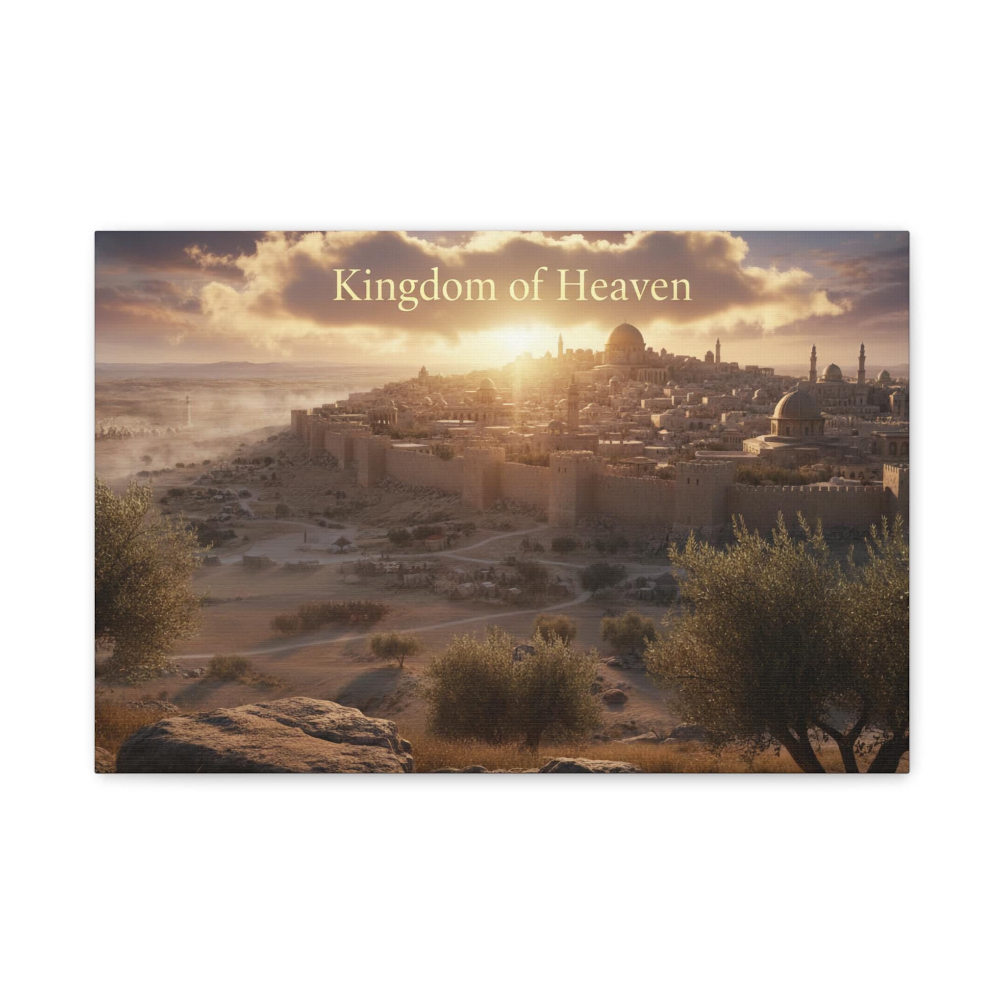 Kingdom of Heaven canvas print | matte stretched wall art