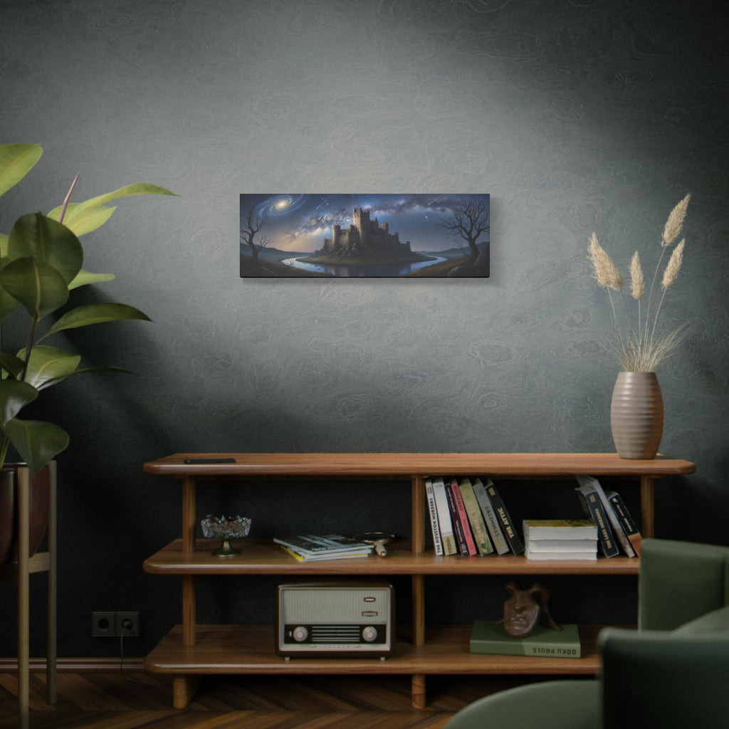 Moonlit Castle Matte Canvas | Stretched Wall Art