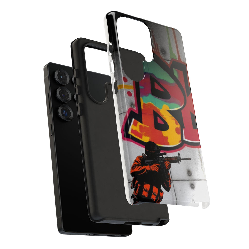 Graffiti Soldier Phone Case | Urban Street Art iPhone Case
