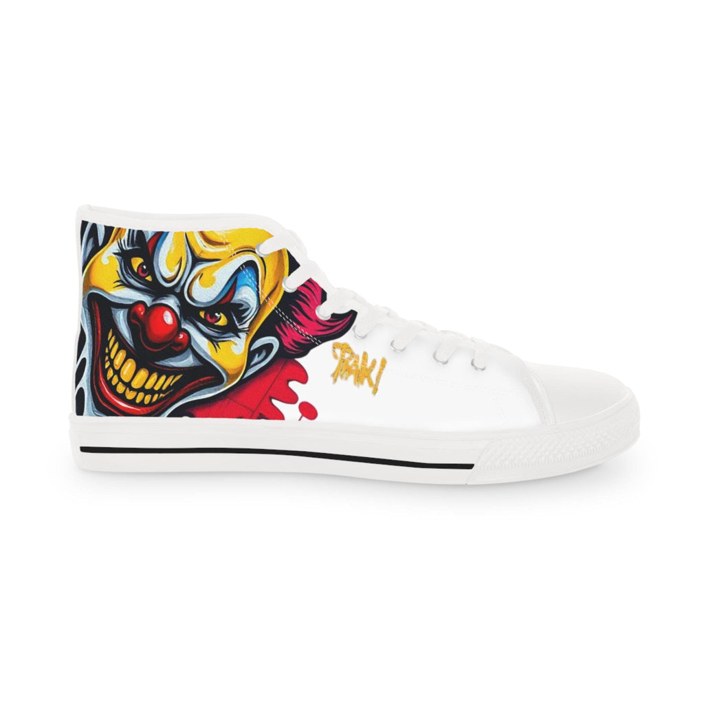 Evil Circus Clown Men's High Top Sneakers
