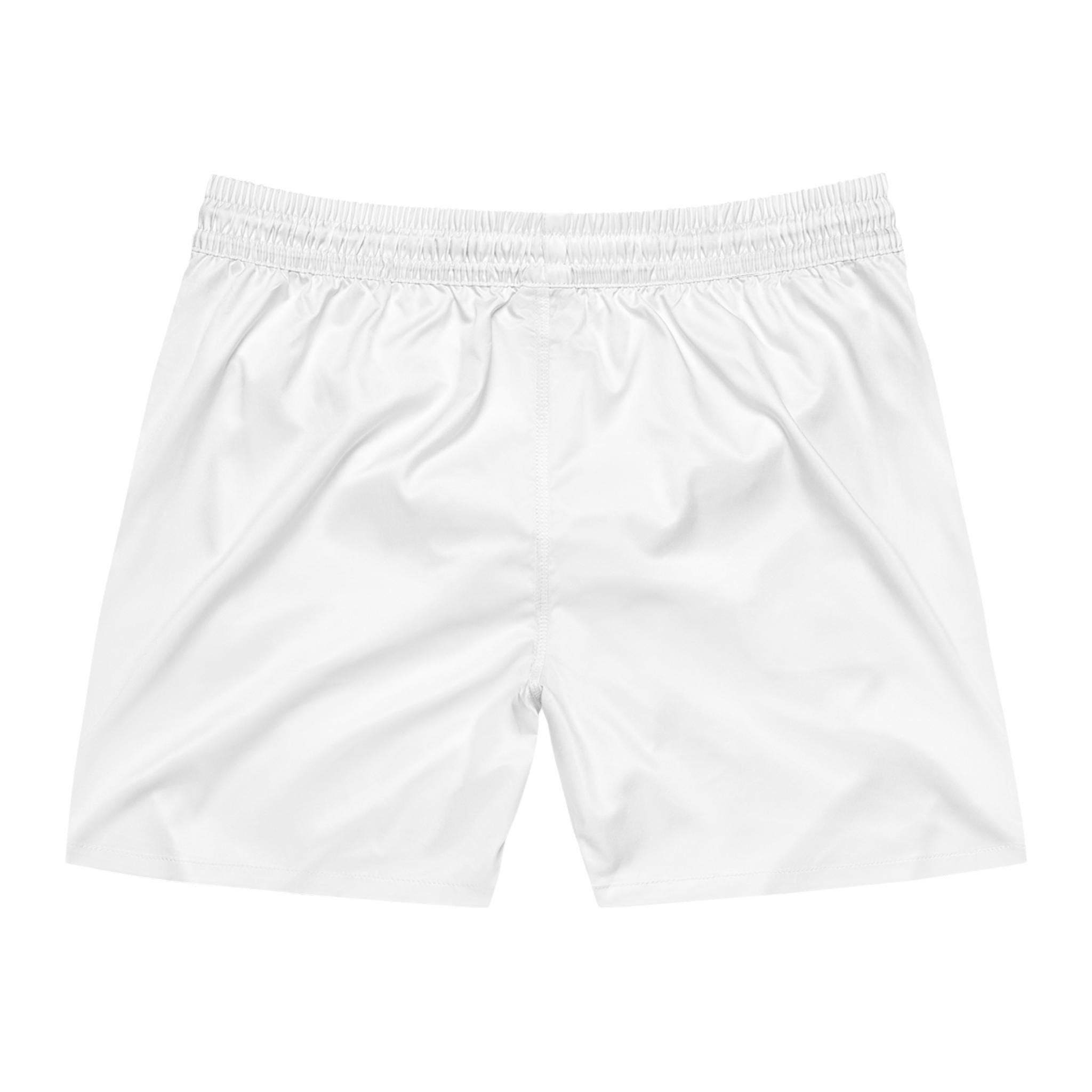 Neon Skull Splash Swim Shorts | Men's Mid-Length Trunks