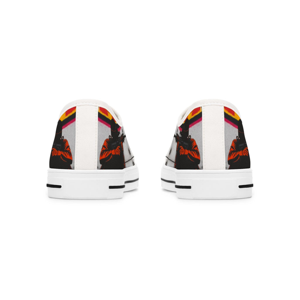 Colorful Graffiti Soldier Sneakers | Low Top Sneakers