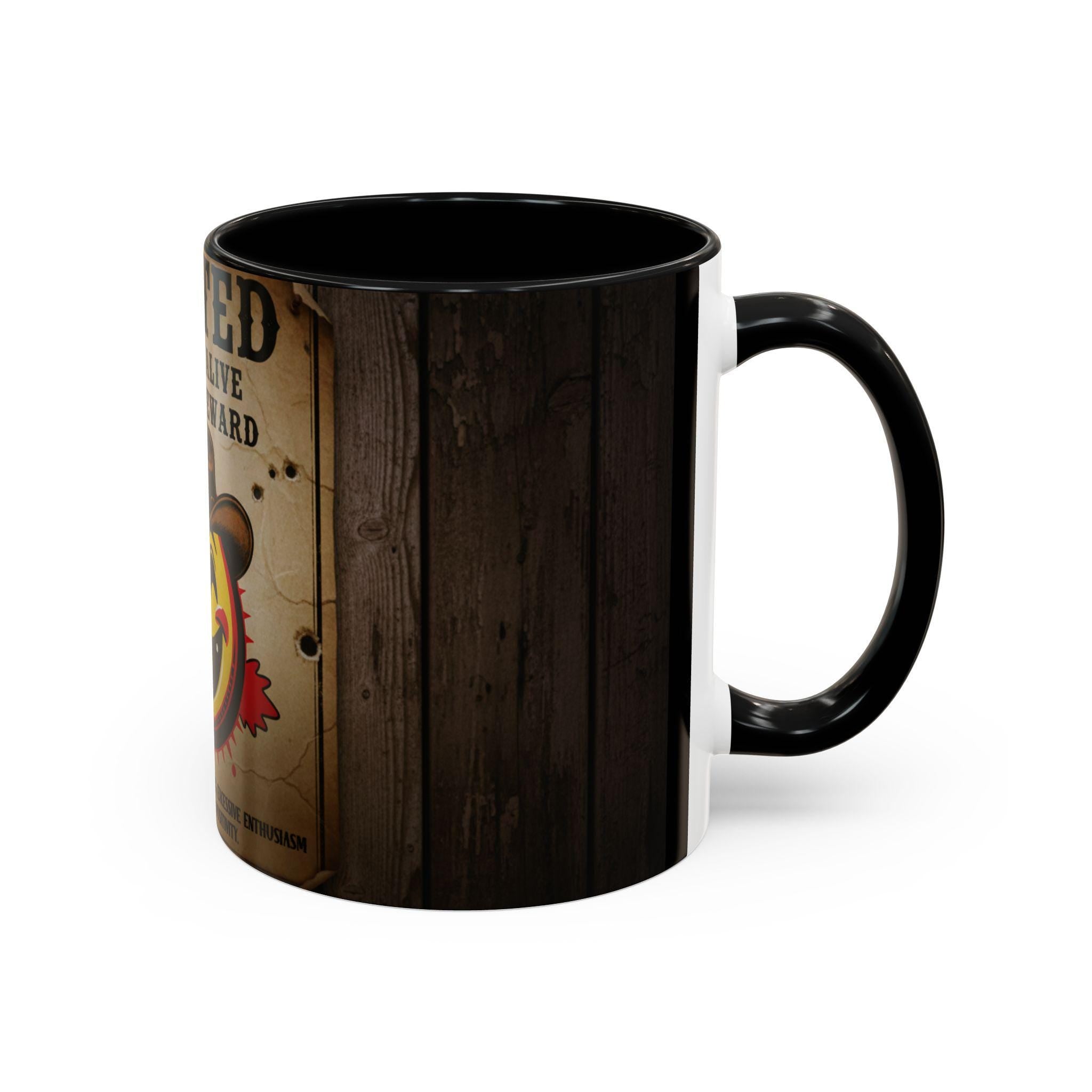 Wanted Smiley Cowboy Poster Accent Coffee Mug | 11oz or 15oz