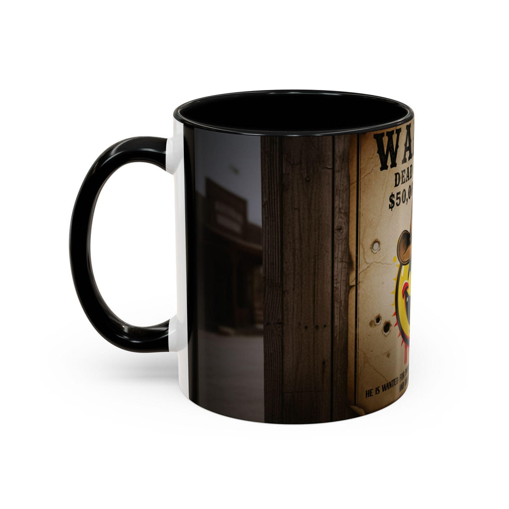 Wanted Smiley Cowboy Poster Accent Coffee Mug | 11oz or 15oz