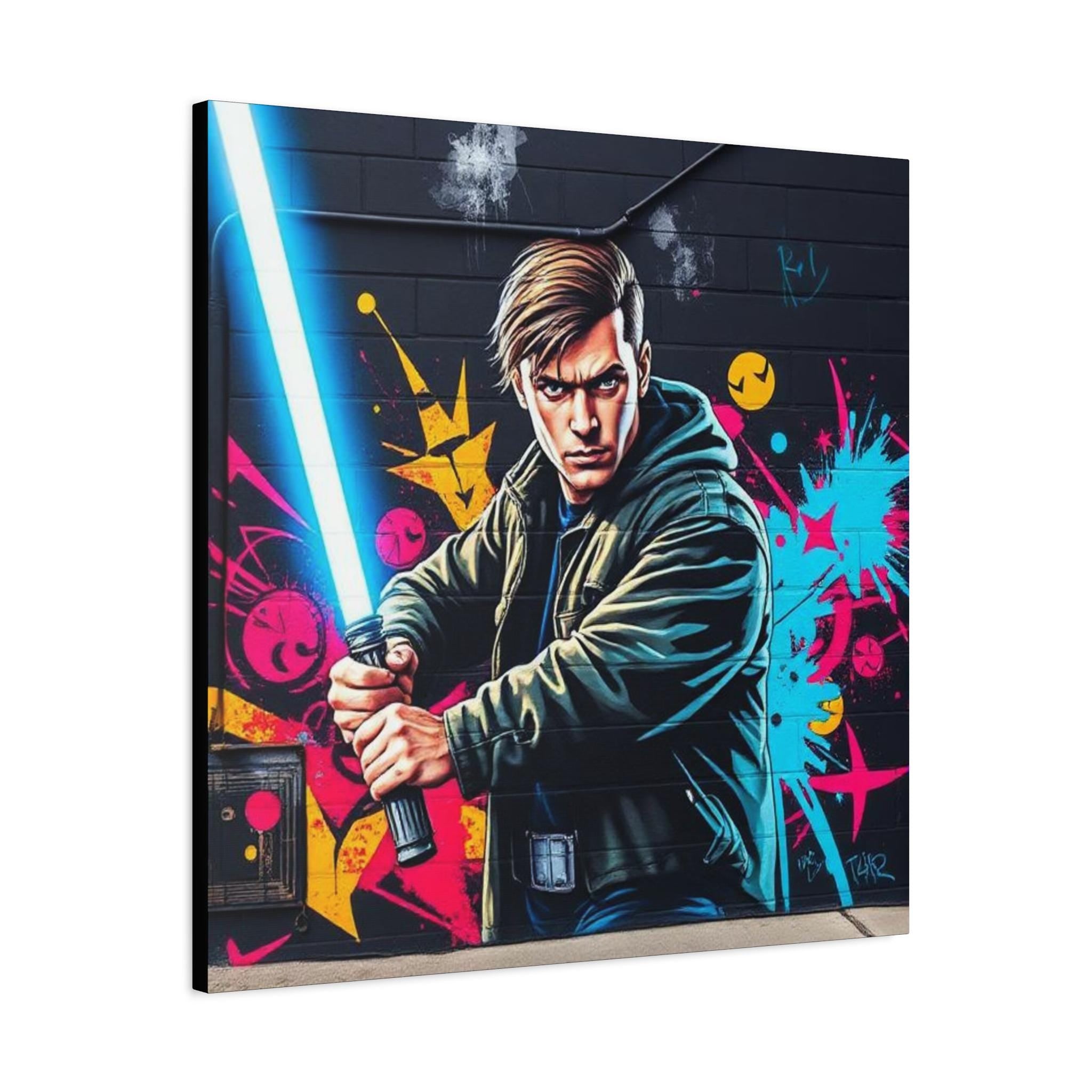 Lightsaber Hero Canvas