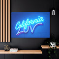 California Luv Neon Sign Canvas