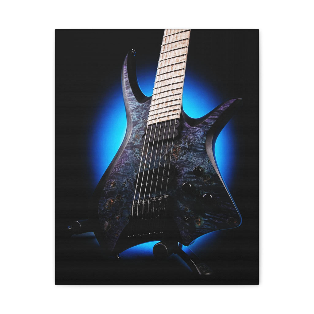 Electric Guitar Art Matte Canvas