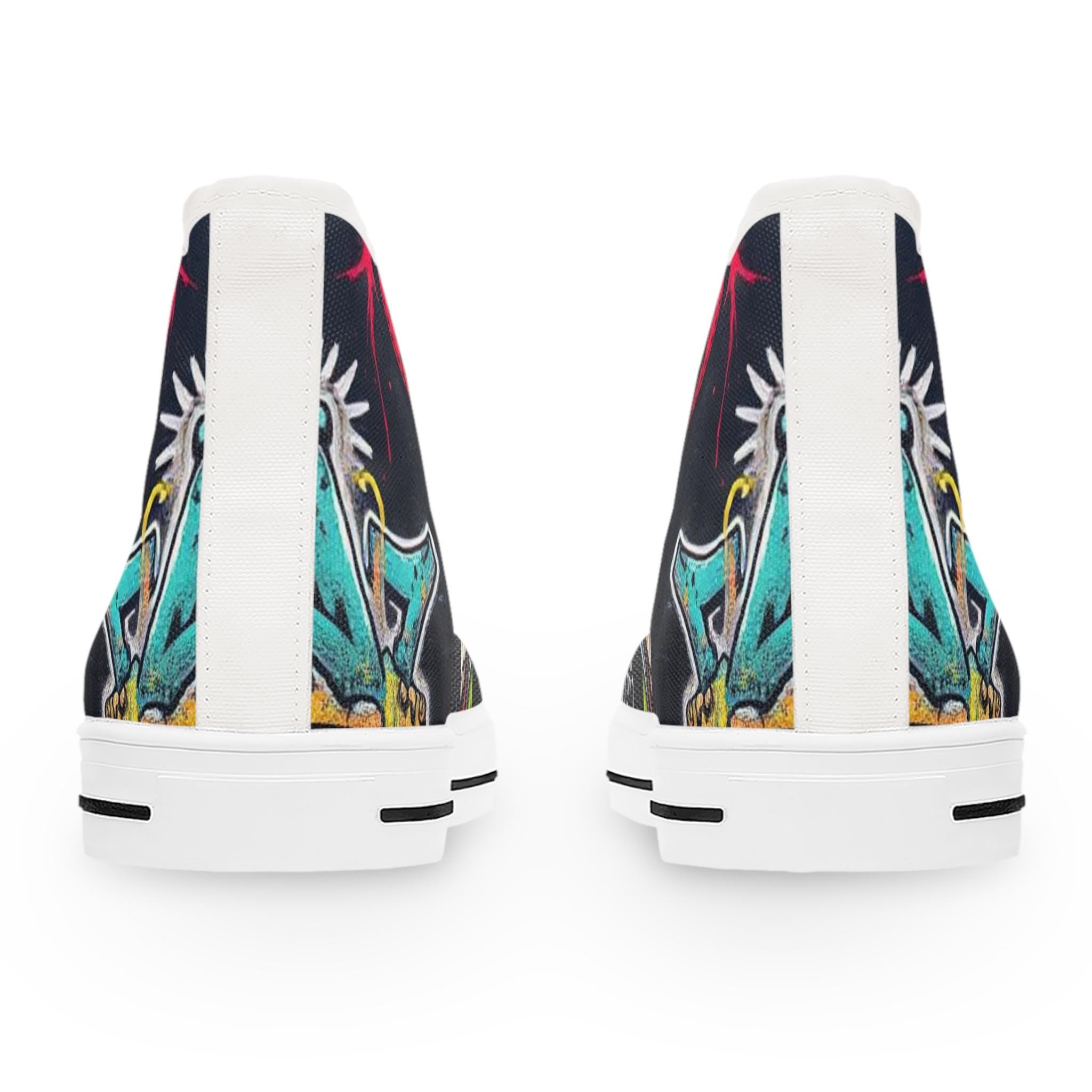 Evil Clown Women's High Top Sneakers