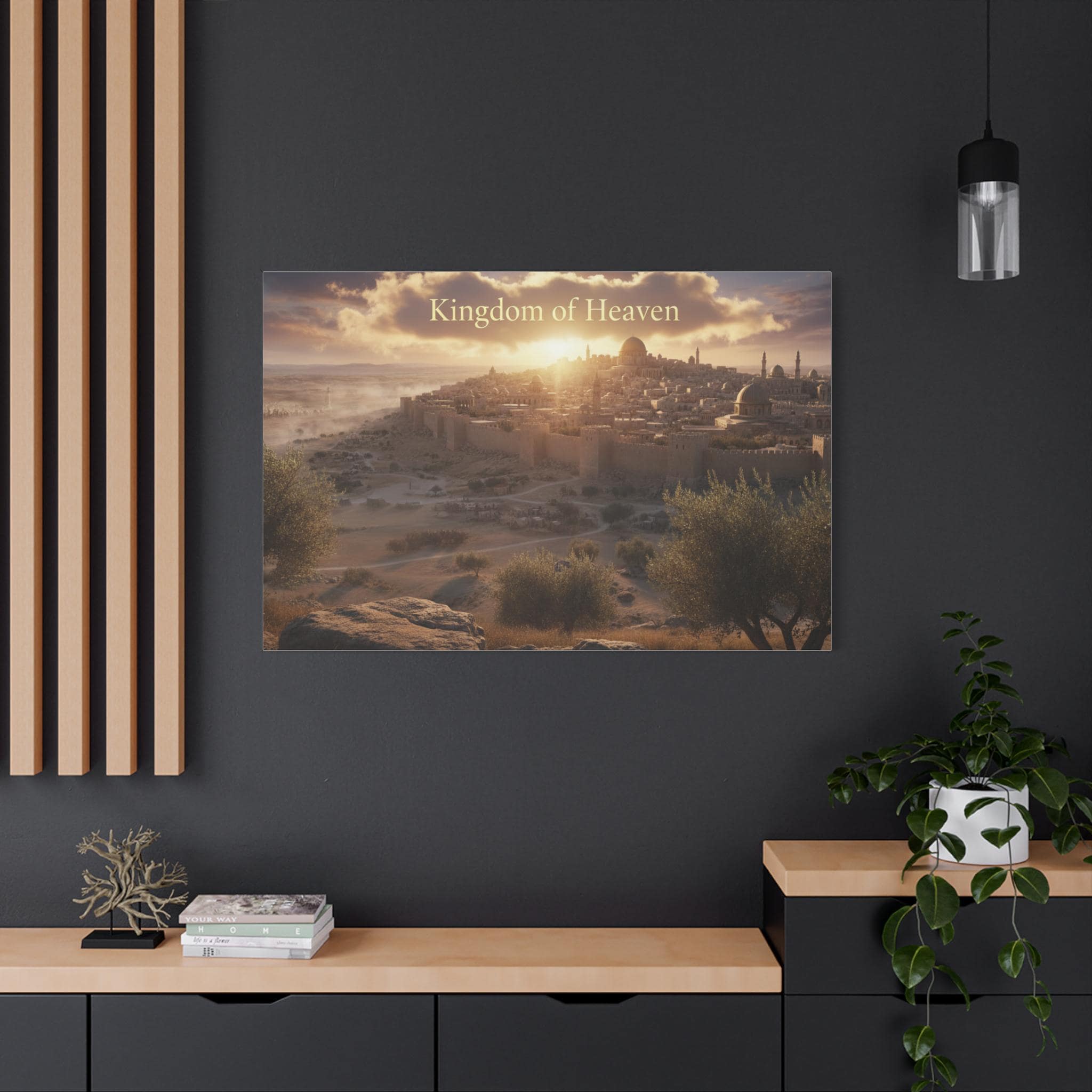 Kingdom of Heaven canvas print | matte stretched wall art