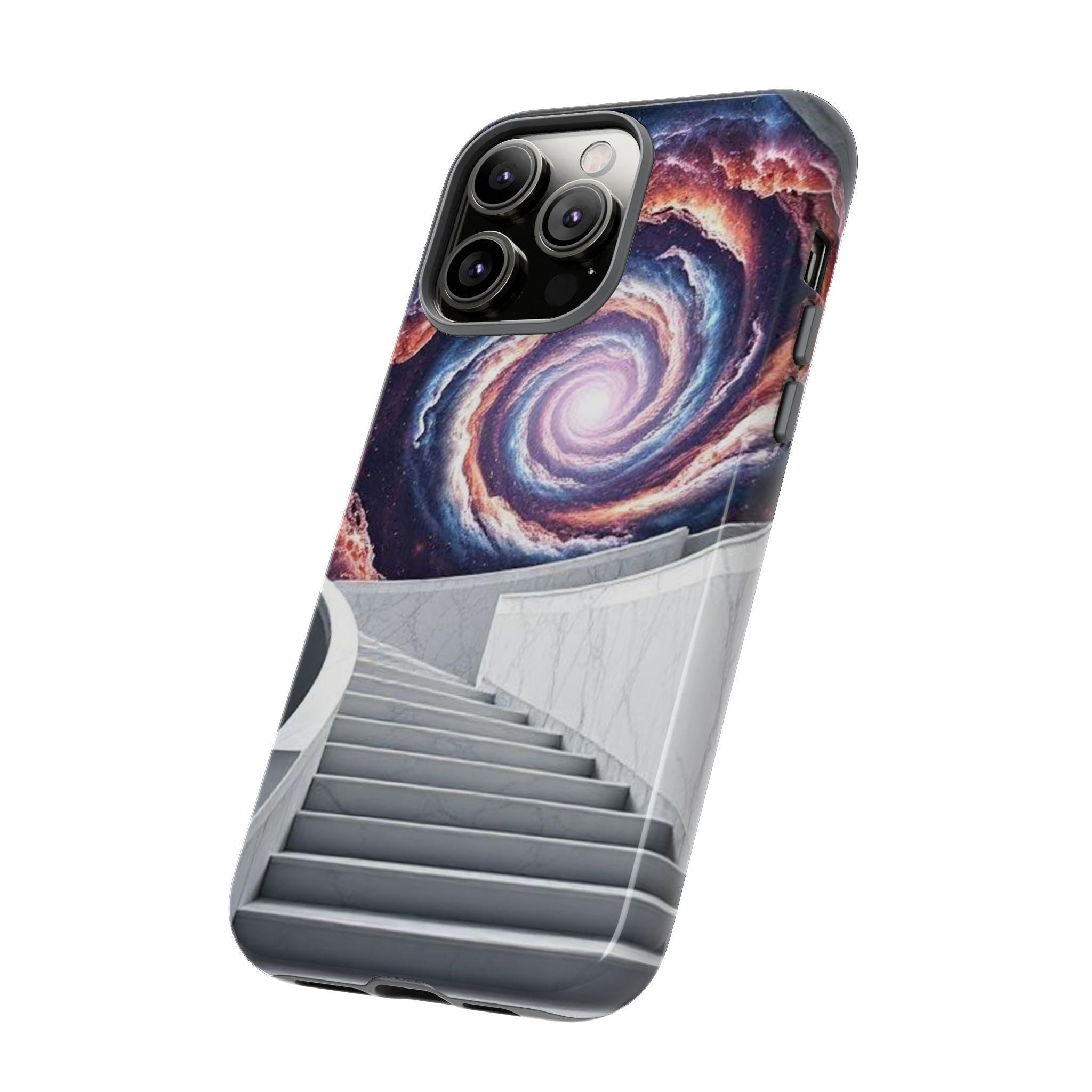 Spiral Galaxy Staircase Phone Case | Tough Cases