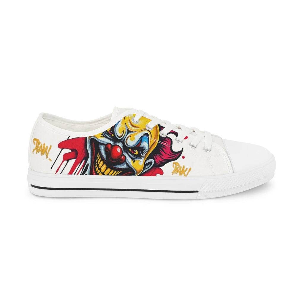 Evil Circus Clown Sneakers | Low Top Sneakers