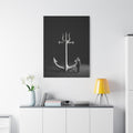 Anchor Sculpture Canvas | Matte Stretched Wall Art