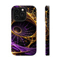 Abstract Fractal Web Phone Case | Magnetic Impact-Resistant Case