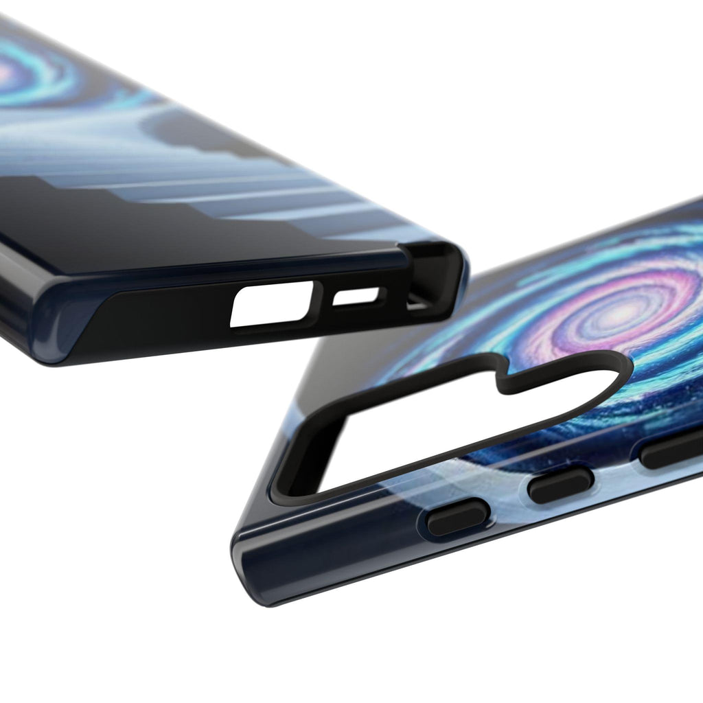 Galaxy Spiral Staircase phone case | cosmic vortex iPhone case