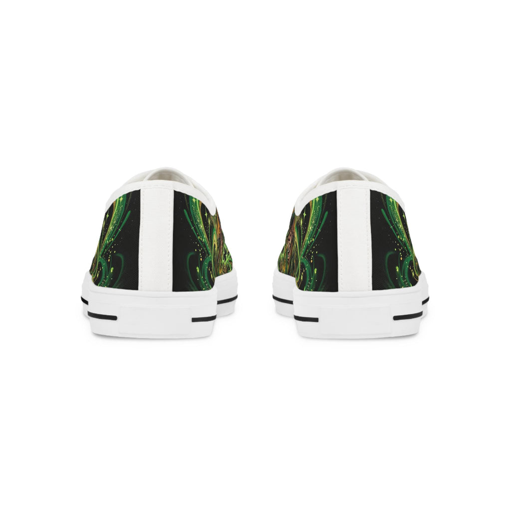 Leprechaun and Shamrock Sneakers | Low Top Shoes