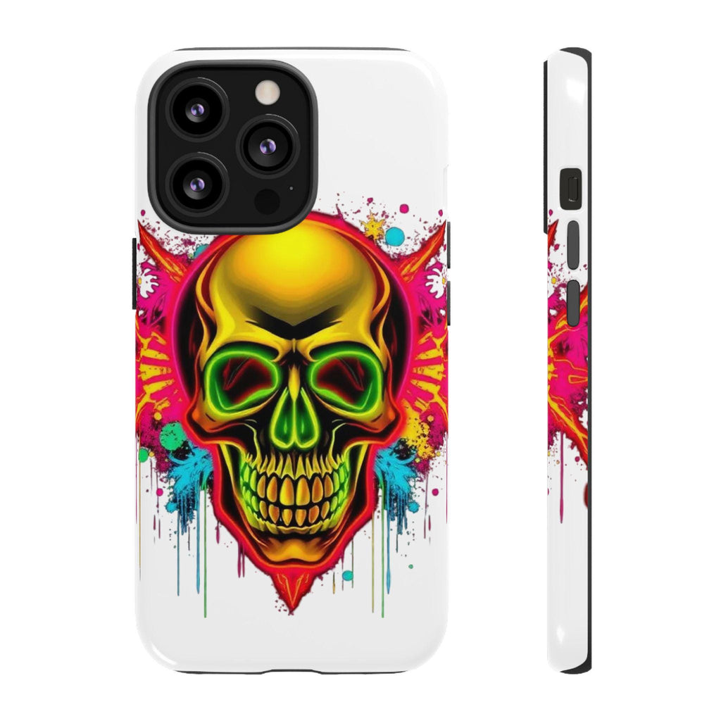 Neon Skull Phone Case | Tough Case