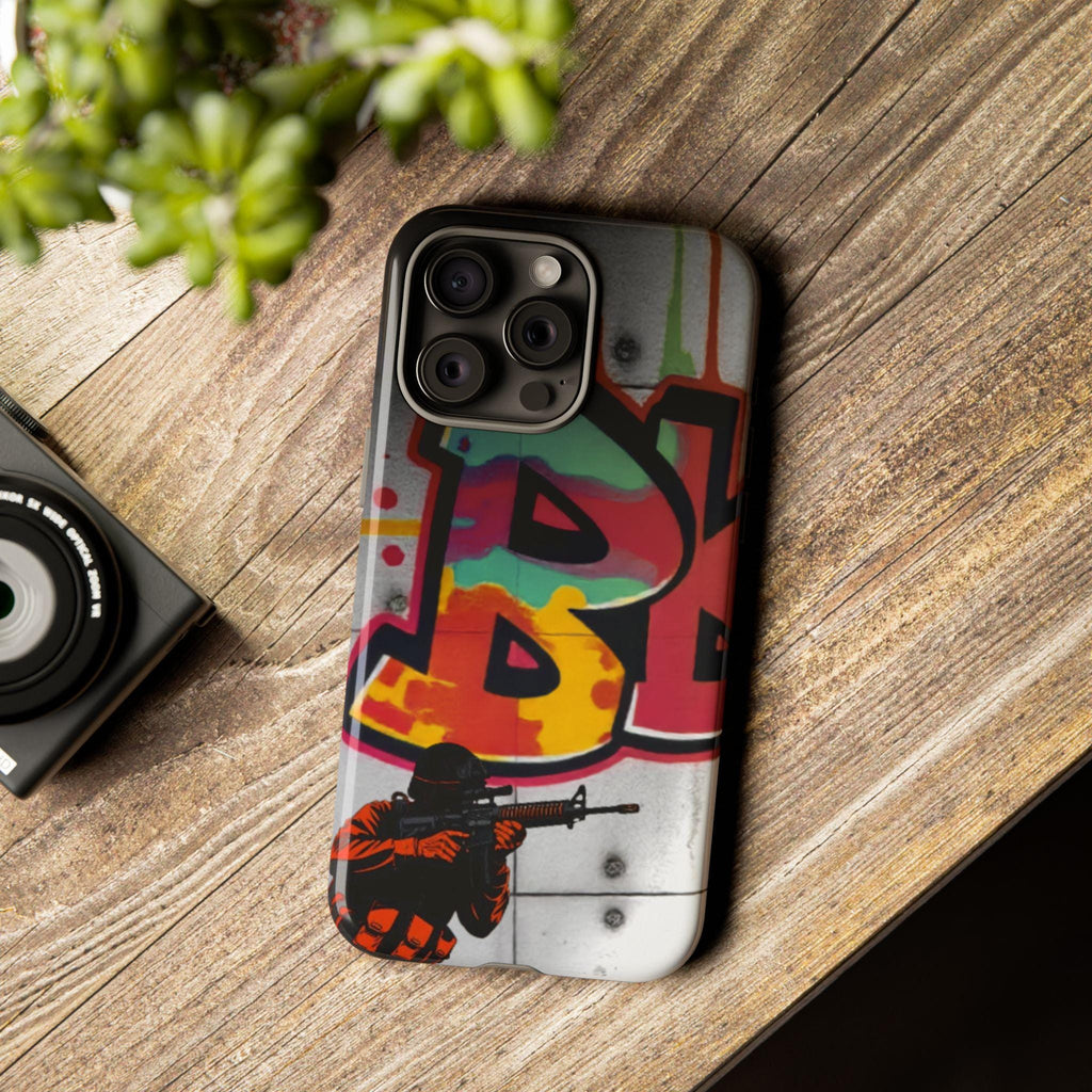 Graffiti Soldier Phone Case | Urban Street Art iPhone Case