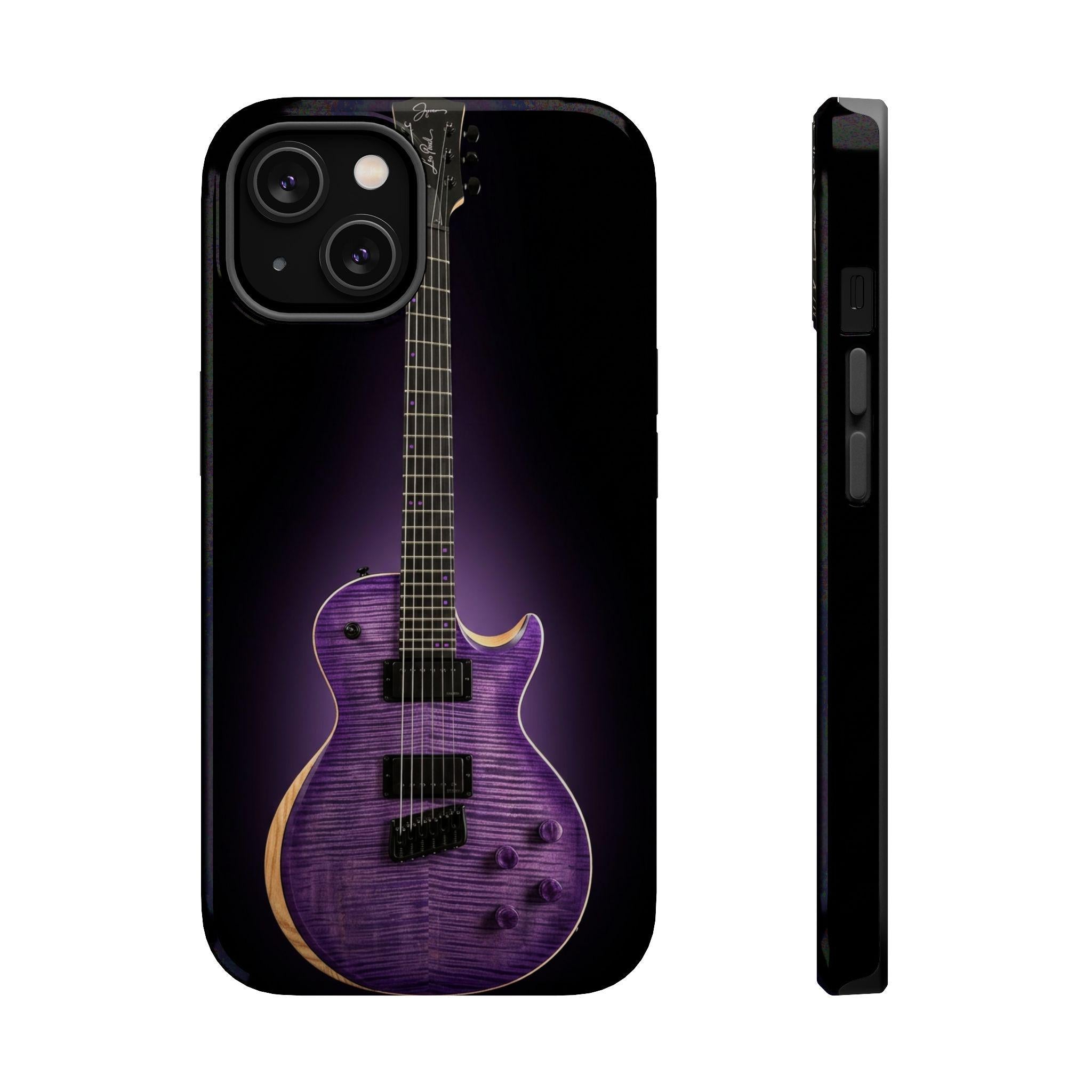 Les Paul Electric Guitar phone case | Magnetic Impact-Resistant Case