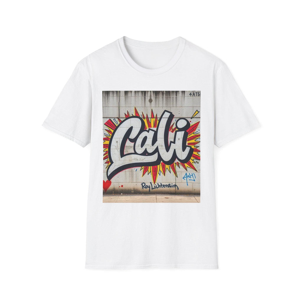 Cali Graffiti T-Shirt | Street Art California Wall Mural