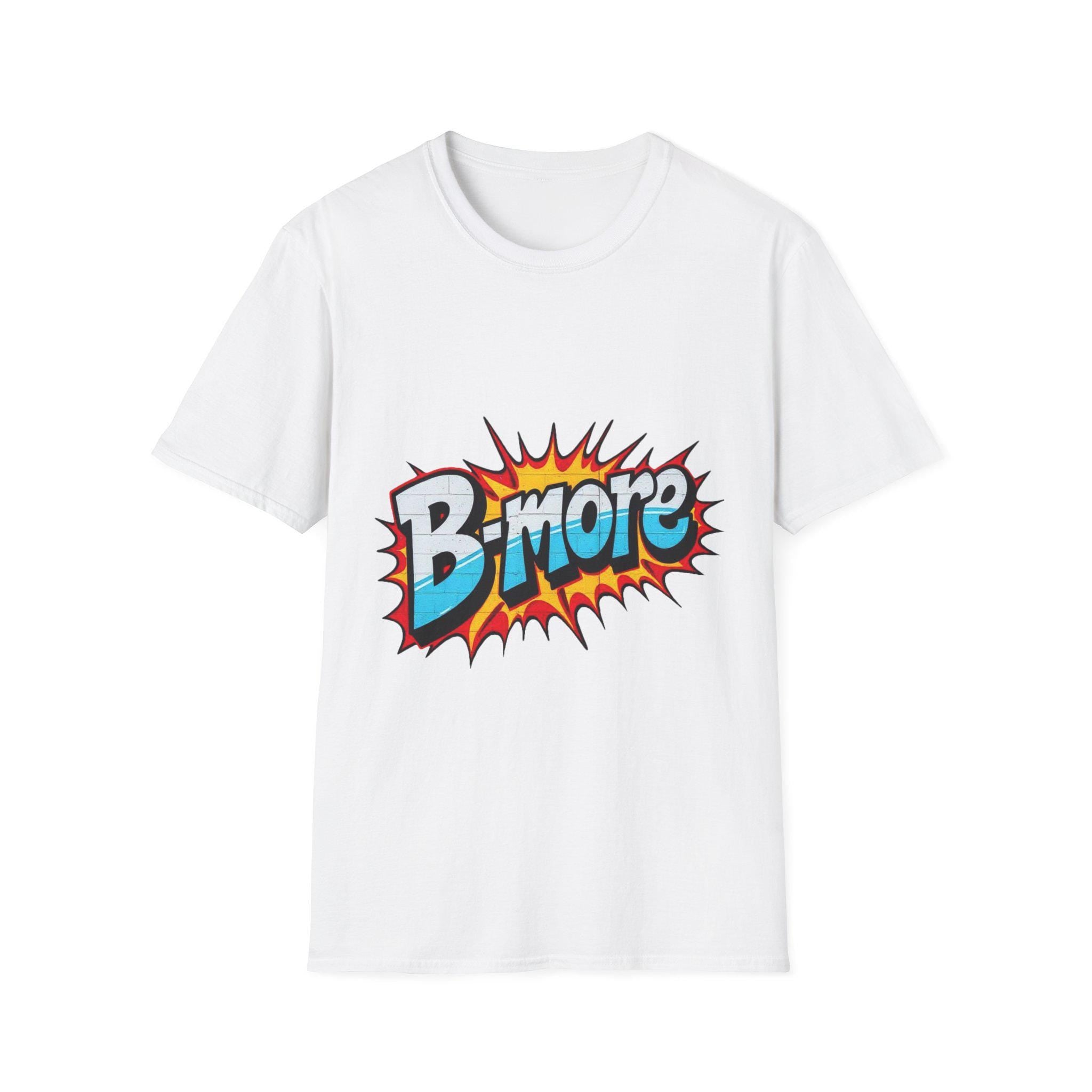 B-More Comic Pop Art T-Shirt | Baltimore Graphic Tee