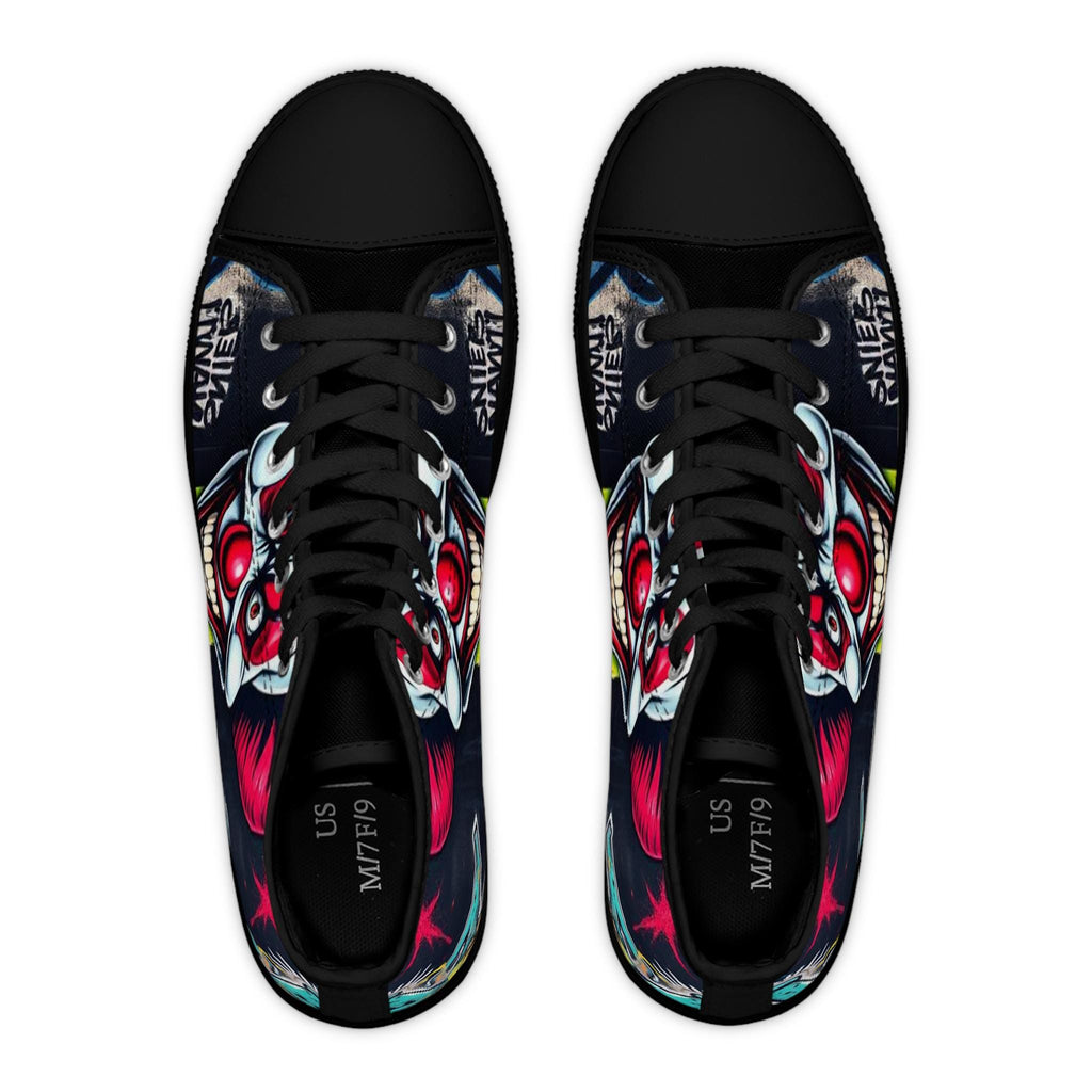Evil Clown Women's High Top Sneakers