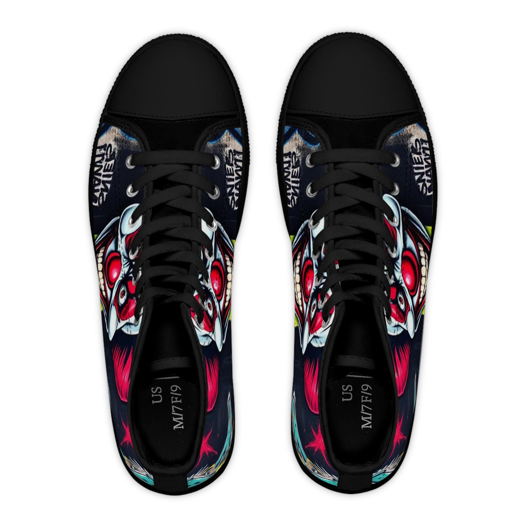 Evil Clown Women's High Top Sneakers