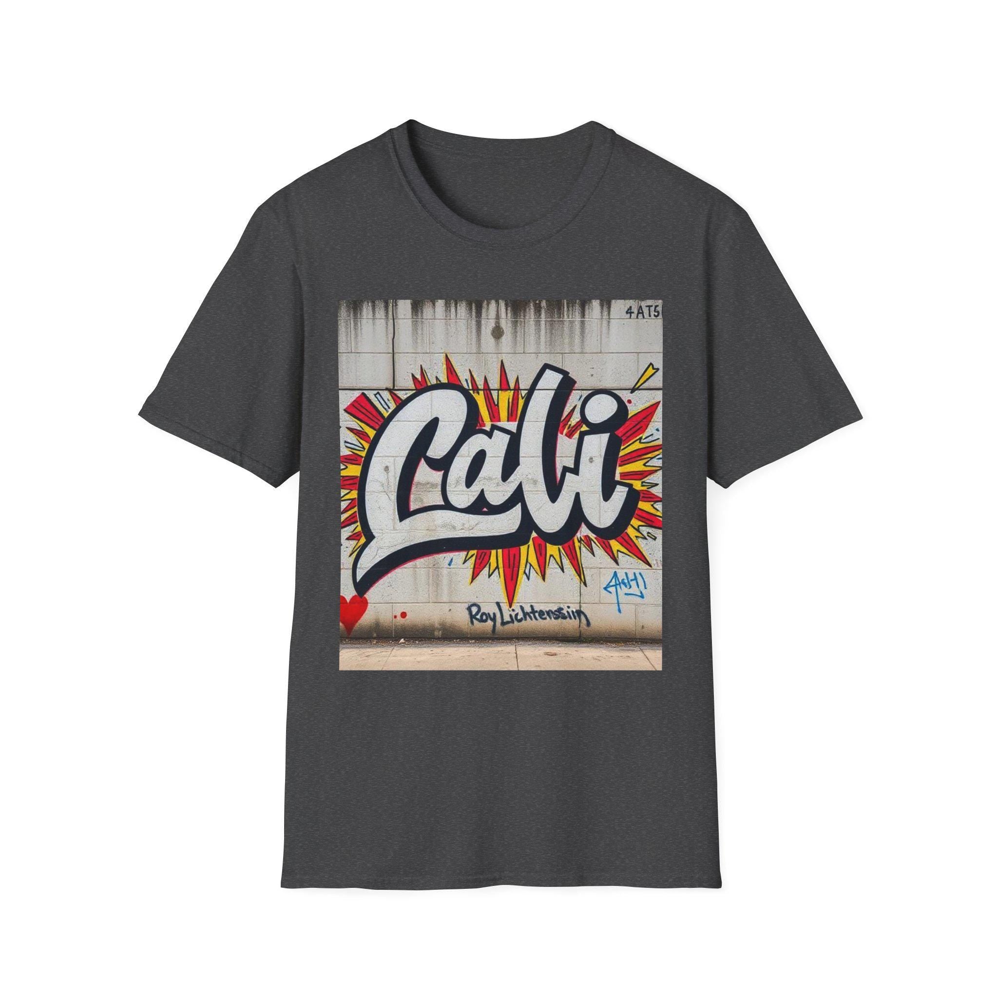 Cali Graffiti T-Shirt | Street Art California Wall Mural