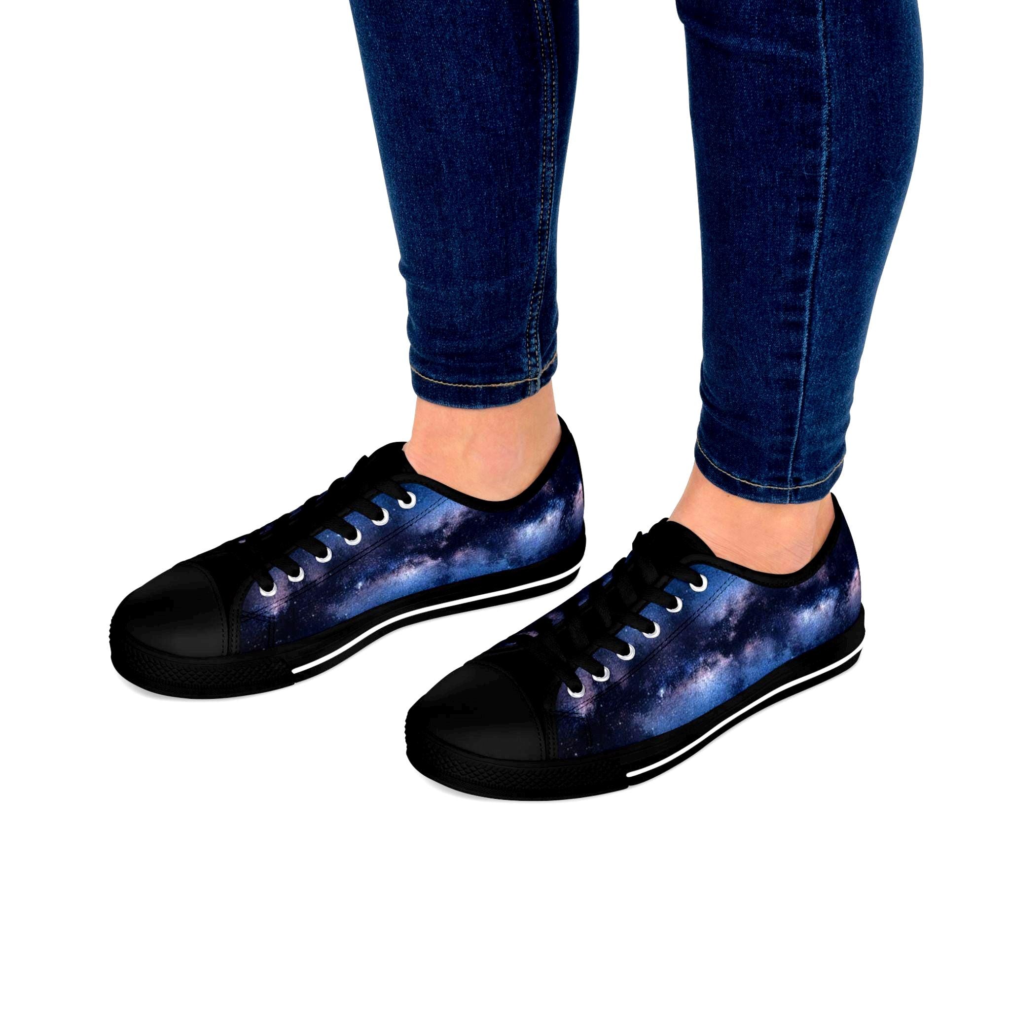 Galaxy Milky Way Sneakers | Low Top Sneakers