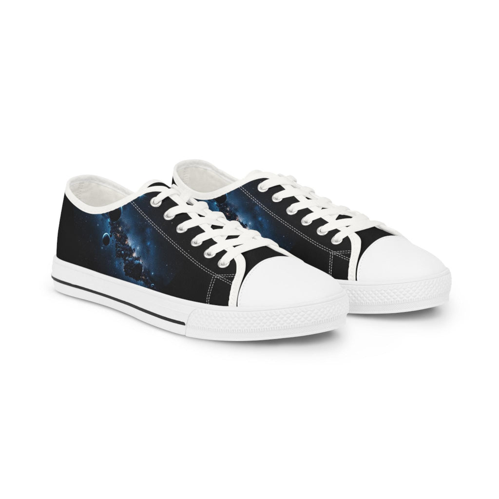 Galaxy Night Sky Sneakers | Low Top Canvas Shoes