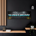 Graffiti "The World Is Yours" Matte Canvas