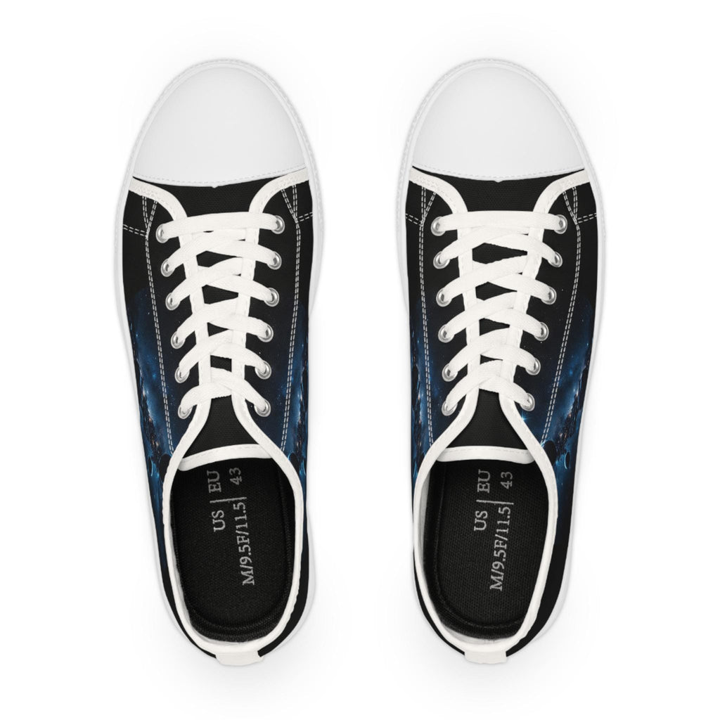 Galaxy Night Sky Sneakers | Low Top Canvas Shoes