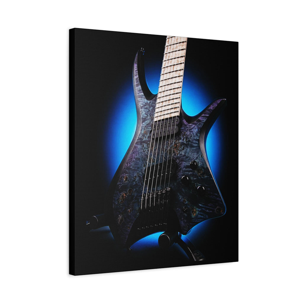 Electric Guitar Art Matte Canvas
