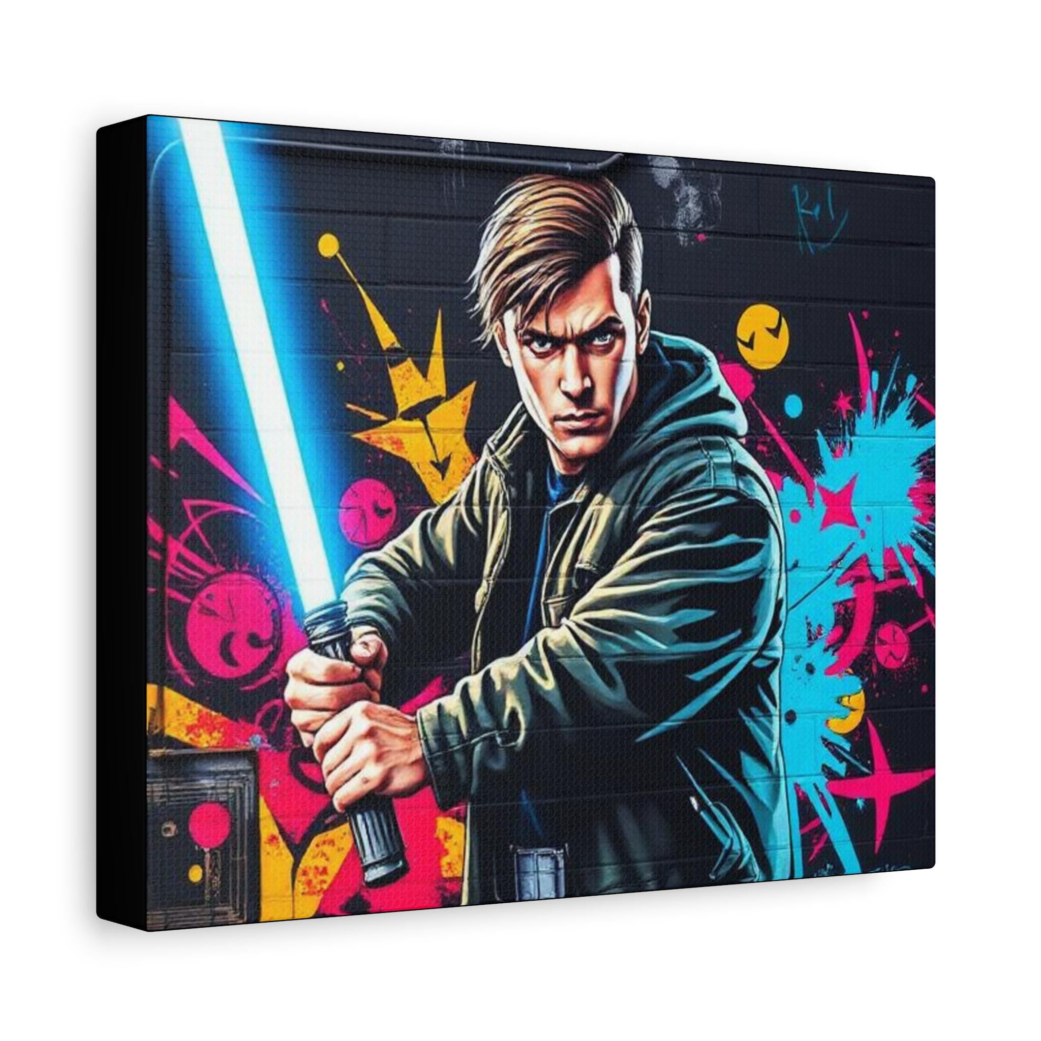 Lightsaber Hero Canvas