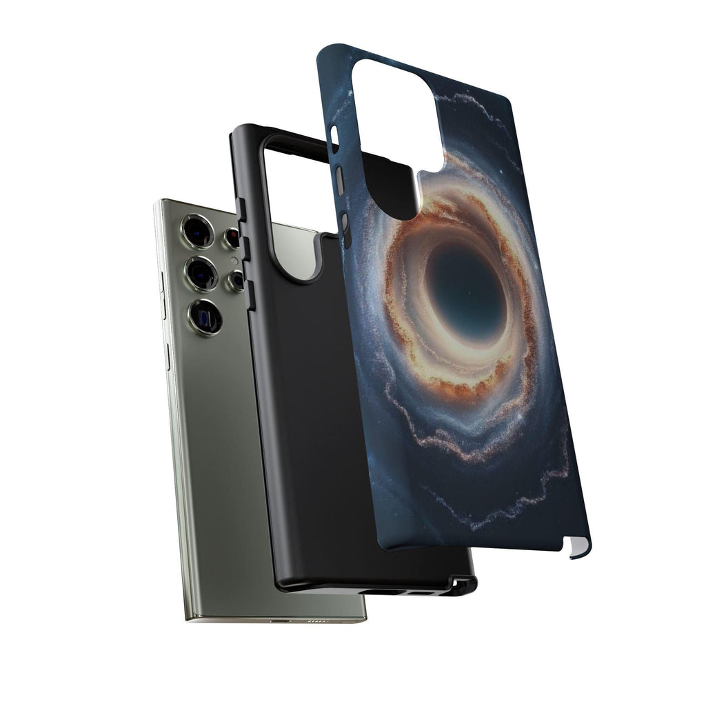 Cosmic Black Hole Galaxy Tough Case | Space Nebula Phone Cover