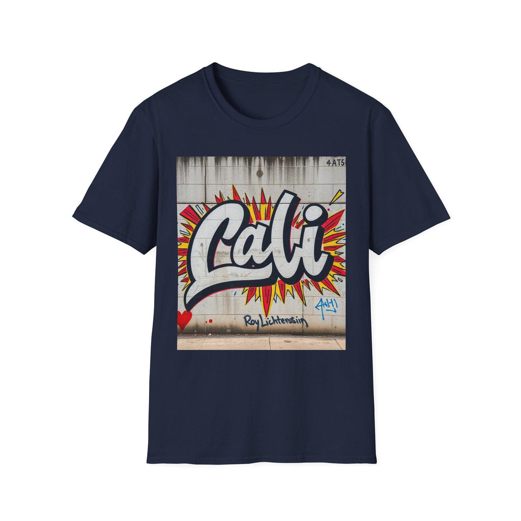 Cali Graffiti T-Shirt | Street Art California Wall Mural