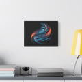Retro Film Reel Artwork Canvas | Matte Stretched Wall Art