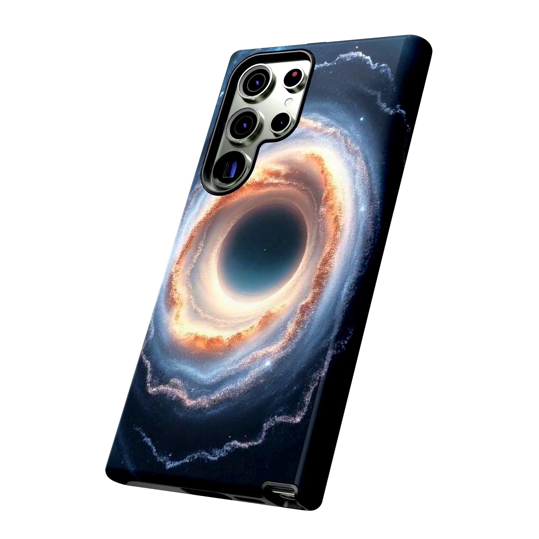 Cosmic Black Hole Galaxy Tough Case | Space Nebula Phone Cover