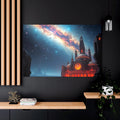 Celestial Cityscape Canvas