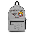 Honor Student Funny Emoji Notebook Doodle Backpack | School Bookbag