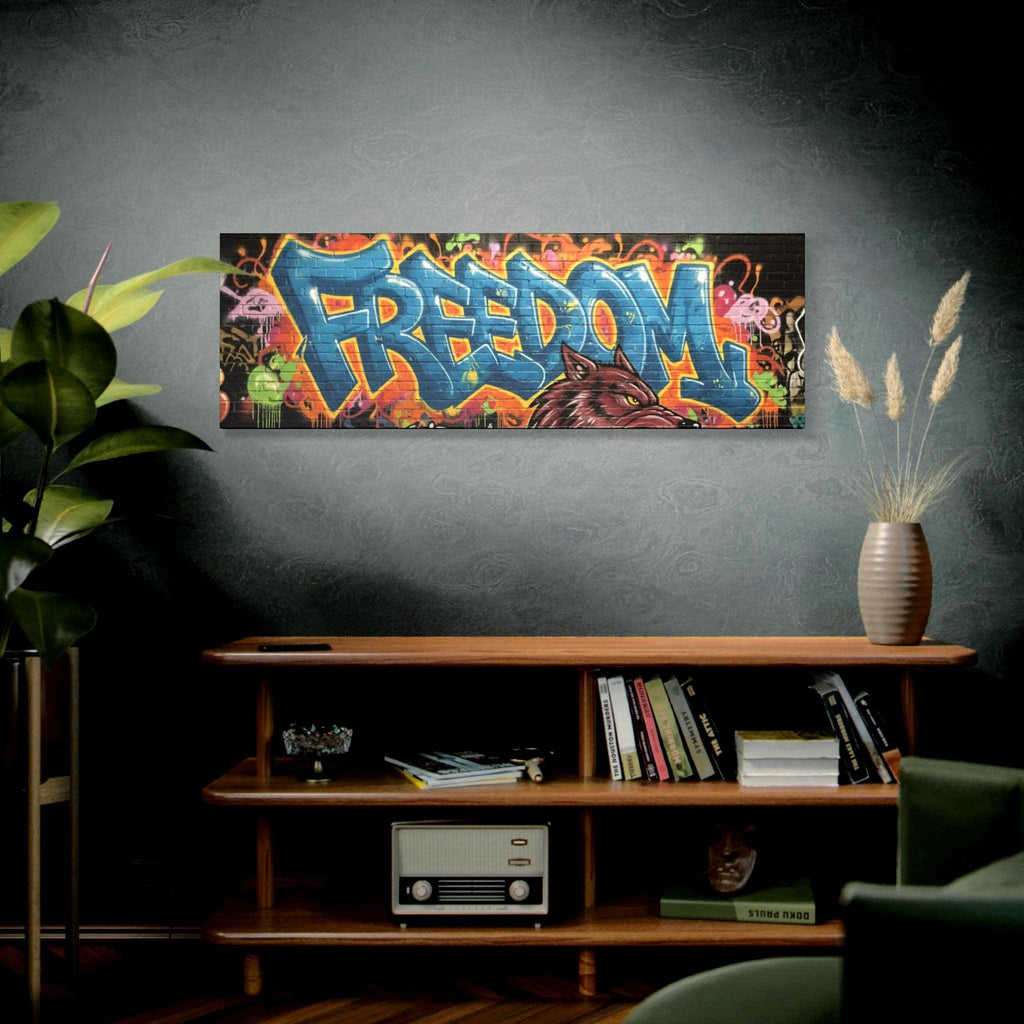 Freedom Graffiti Canvas