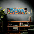 Freedom Graffiti Canvas