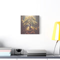 Enchanted Tree with Film Reel Spiral Canvas